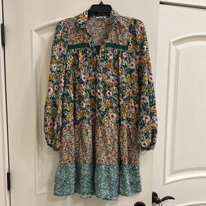 Floral Multicolor Dress